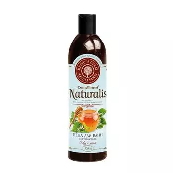 Пена для ванн согревающая мед и липа Naturalis Compliment/Комплимент 500мл
