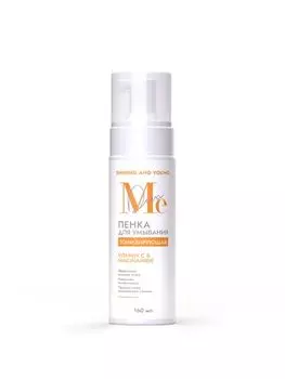 Пенка для умывания тонизирующая с витамином С Shining and Young Mediva/Медива 160мл