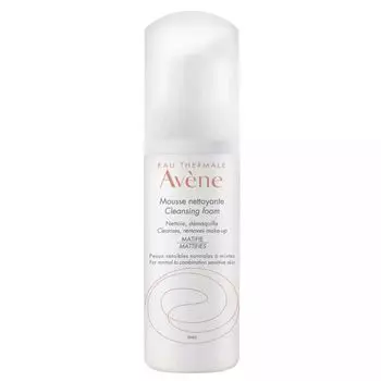 Пенка для лица и области вокруг глаз очищающая Avene/Авен 50мл