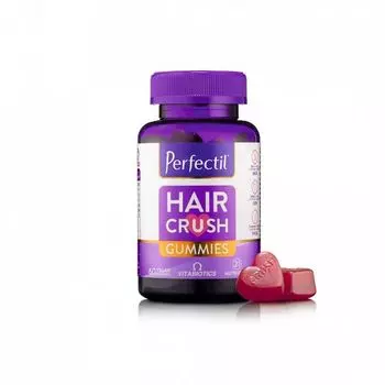 Перфектил Hair Crush пастилки жевательные 2700мг 60шт