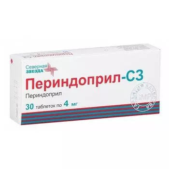 Периндоприл-СЗ таблетки 4мг 30шт
