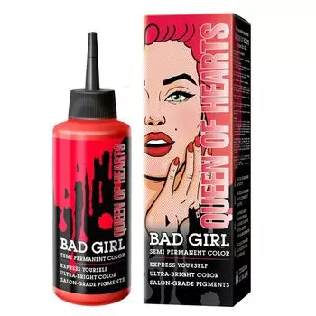 Пигмент прямого окрашивания красный Queen of hearts Bad Girl 150мл
