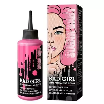 Пигмент прямого окрашивания пастельный розовый Sugar Baby Bad Girl 150мл