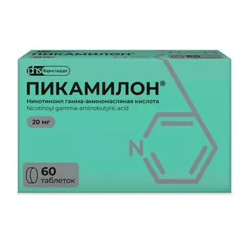 Пикамилон таблетки 20мг 60шт