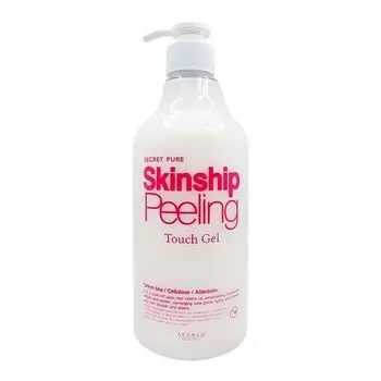 Пилинг-гель для лица и тела Secret pure skinship peeling touch gel Elizavecca 500мл