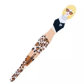 Пилка для натуральных и искусственных ногтей 180/220 Серена Solomeya