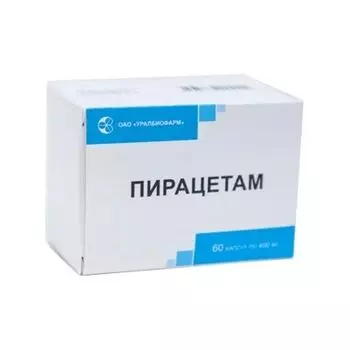 Пирацетам капсулы 400мг 60шт