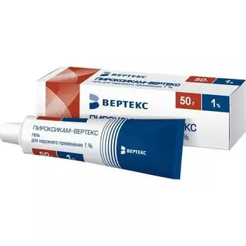 Пироксикам гель для наруж. прим. туба 1% 50г