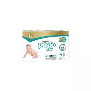 Подгузники для детей Mini Baby Predo/Предо 3-6кг 5шт р.2