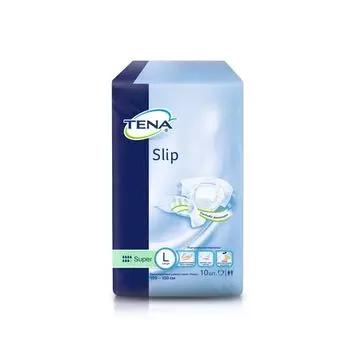 Подгузники для взрослых Slip Super Tena/Тена 10шт р.L