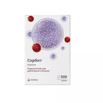 Подсластитель сорбит Vitateka/Витатека порошок 500г