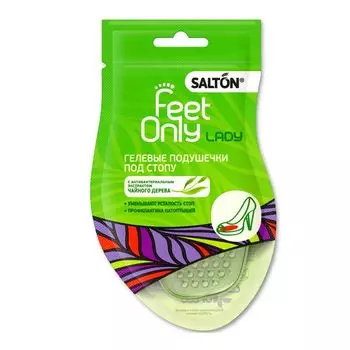 Подушечки гелевые под стопу Salton/Салтон Feet Only Lady 1 пара