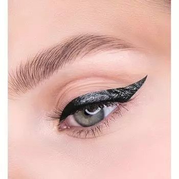 Подводка для глаз цветная Metal hype Luxvisage 9г тон 8 Diamond black