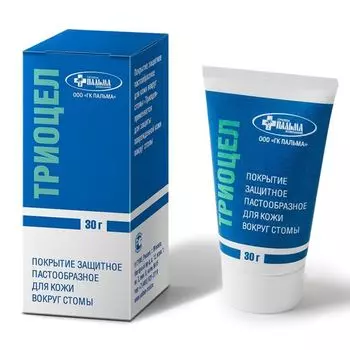 Покрытие пастообразное для кожи вокруг стомы защитное Триоцел туба 30г