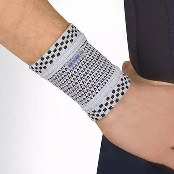 Повязка-фиксатор для запястья Интерлин SL W012 серый, р.L