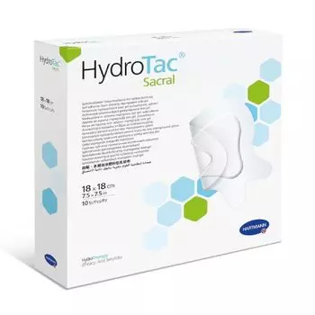 Повязки гидроактивные губчатые стерильные Sacral 18смx18см 10шт