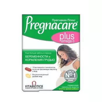 Прегнакеа Плюс Vitabiotics/Витабиотикс таблетки 56шт