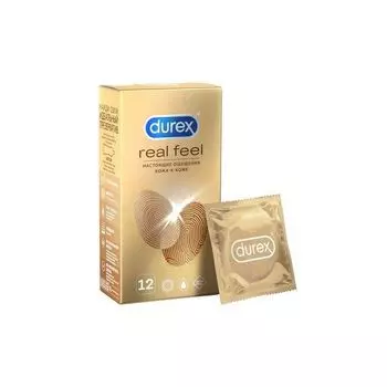 Презервативы Real Feel Durex/Дюрекс 12шт