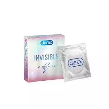Презервативы Invisible Stimulation Durex/Дюрекс 3шт