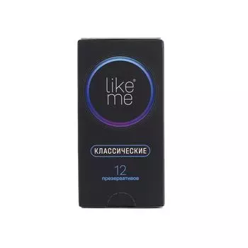 Презервативы классические Like Me 12шт