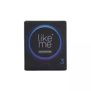 Презервативы классические Like Me 3шт