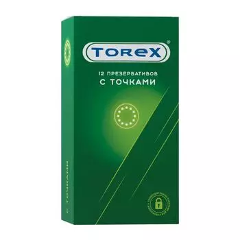 Презервативы с точками Torex/Торекс 12шт