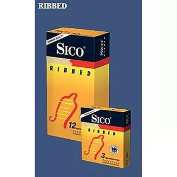 Презервативы ребристые Ribbed Sico/Сико 3шт