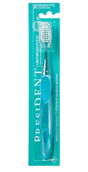 Президент щетка зубная ортодонтическая orthodontic
