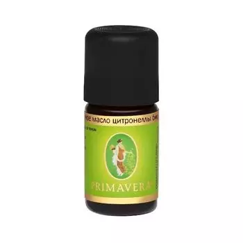 Primavera Life Эфирное масло цитронеллы био, 5мл