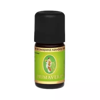 Primavera Life О Эфирное масло розмарина камфер био, 5мл
