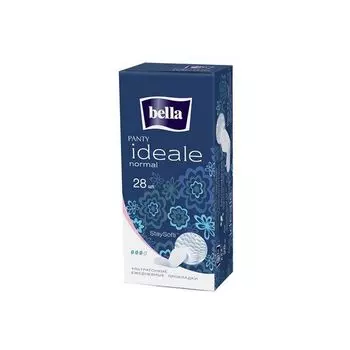 Прокладки ежедневные гигиенические ультратонкие Panty ideale normal Bella/Белла 28шт