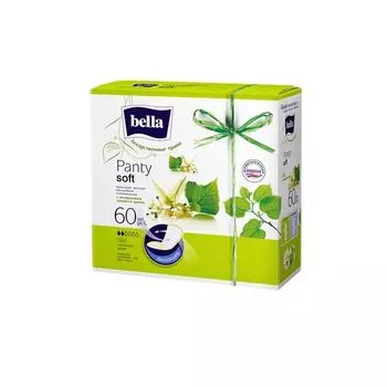 Прокладки ежедневные с экстрактом липового цвета Прокладки Panty soft Bella/Белла 60шт