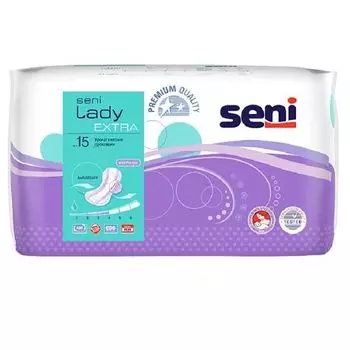 Прокладки урологические Extra Lady Seni/Сени 400мл 15шт