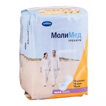 Прокладки урологические Maxi Premium MoliMed/Молимед 14шт (168287)