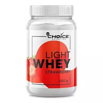 Протеин клубника Light Whey MyChoice Nutrition 900г