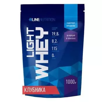 Протеин клубника Light Whey R-Line 1кг