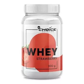 Протеин клубника Whey Pro MyChoice Nutrition 900г