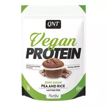 Протеин Веган Шоколадный маффин QNT 500г