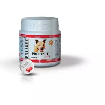 Протевит плюс Polidex таблетки для собак 150шт
