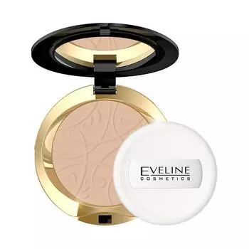 Пудра EVELINE (Эвелин) минеральная матирующая с разглаживающий эффектом CELEBRITIES BEAUTY тон 20