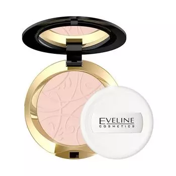 Пудра EVELINE (Эвелин) минеральная матирующая с разглаживающий эффектом CELEBRITIES BEAUTY тон 21