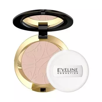 Пудра EVELINE (Эвелин) минеральная матирующая с разглаживающий эффектом CELEBRITIES BEAUTY тон 22