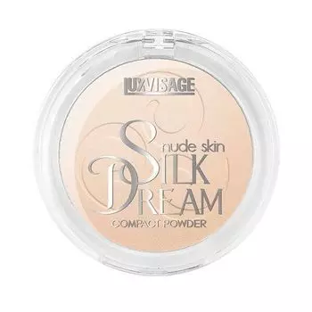 Пудра компактная Silk Dream nude skin Luxvisage тон 02 4г