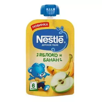 Пюре Яблоко Банан Nestle/Нестле 90г