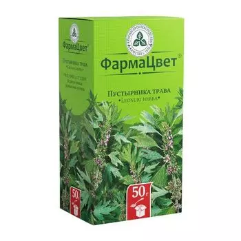 Пустырника трава пачка 50г