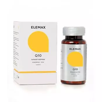 Коэнзим Q10 Elemax капсулы 100мг 30шт