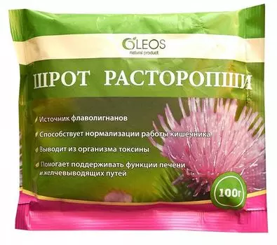 Расторопша Oleos/Олеос шрот 100г