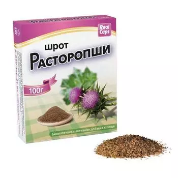 Расторопши RealCaps шрот 100г