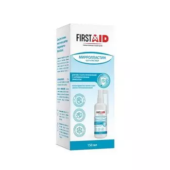 Раствор для гигиены полости рта Мирролластин First Aid/Ферстэйд фл. 0,01% 150мл