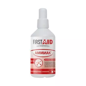 Раствор с аммиаком Аммианорм First Aid/Ферстэйд фл. 10% 100мл